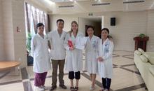 Doctor from Bonn University of Germany visiting Chongqing Ha